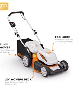 Cortadora de Cesped a Bateria Stihl 36V RMA 348 sin Baterias ni Cargador Sistema AK