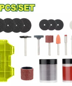 Juego de 80 accesorios para minitorno DYLLU DTRR7080