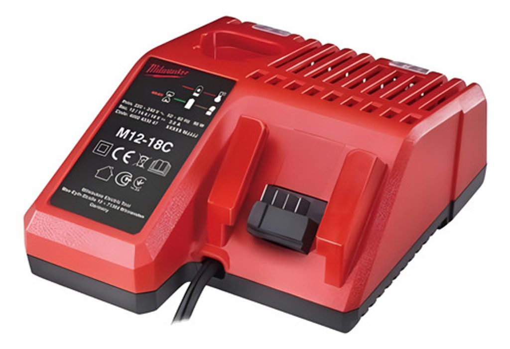 Cargador Multiple Milwaukee 18V y 12V