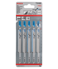 Hoja Sierra Caladora Bosch T318B x 5u para Metal