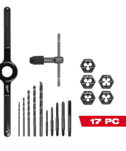 Juego de Terrajas Y Machos Milwaukee 17 Pz