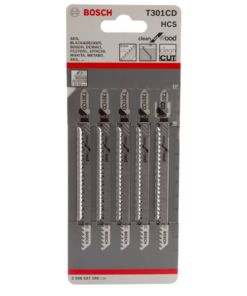 Hoja Sierra Caladora Bosch T301CD Blister x 5 unidades