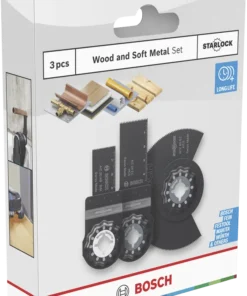 Juego Sierras Bosch GOP Madera y Metal