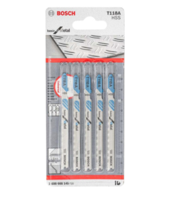 Hoja Sierra Caladora Bosch T118A x 5u para Metal