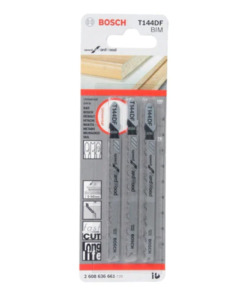 Hoja Sierra Caladora Bosch T144DF Blister Corte Rapido en Madera Dura x 3 unidades