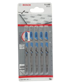 Hoja Sierra Caladora Bosch T118B x 5u para Metal